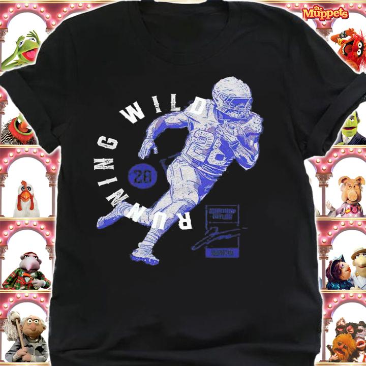 Jonathan Taylor Running Wild Indianapolis Football Shirt shirt