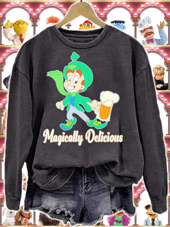 St Patrick's Day Magically Delicious Shirt sweatshirt