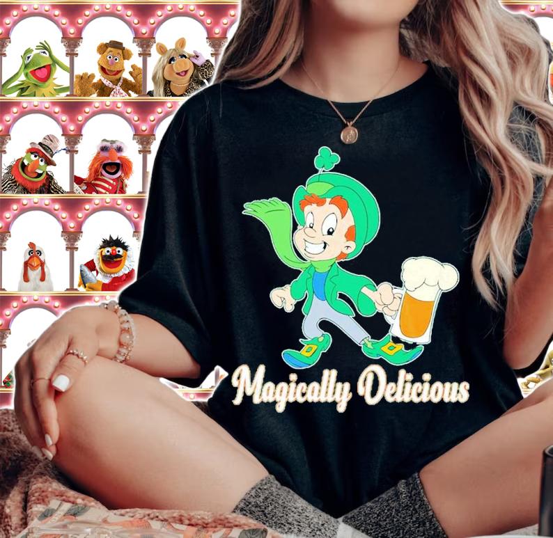 St Patrick's Day Magically Delicious Shirt woman shirt