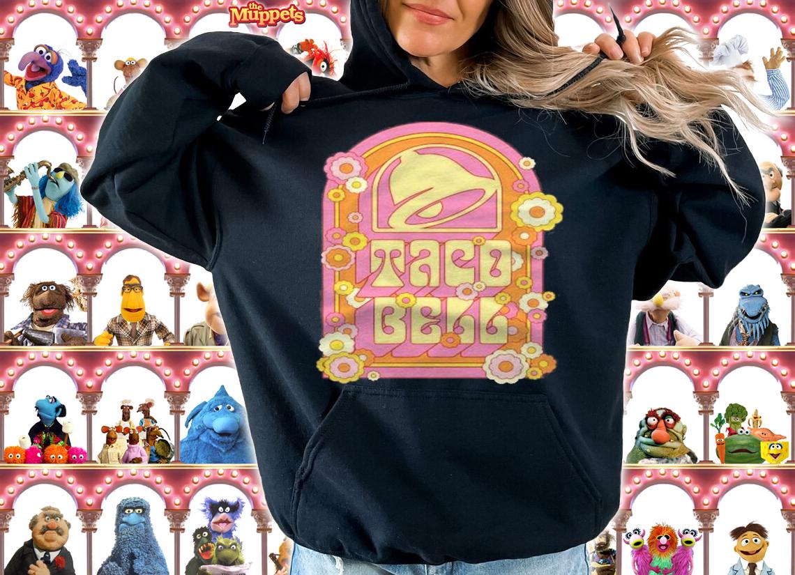 Taco Bell Groovy Flower Power Shirt