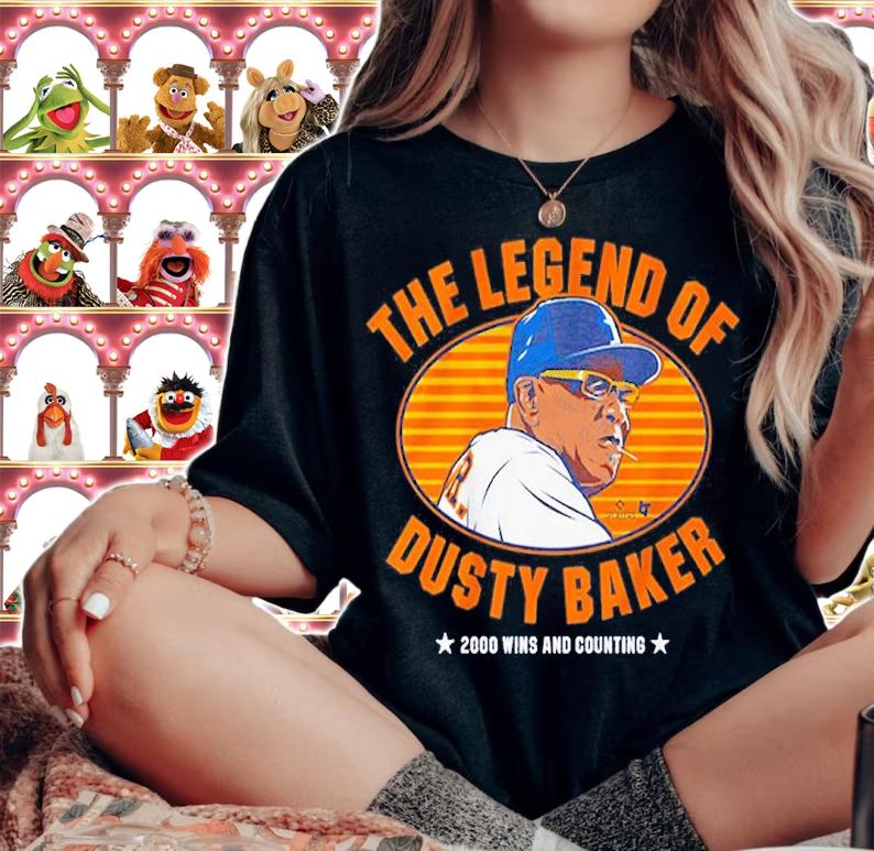 The Legend of Dusty Baker 2000 wins and counting shirt