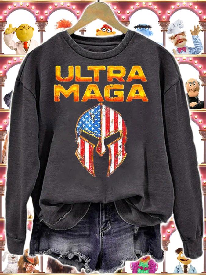 Ultra Maga Proud Ultra Maga Patriotic American 1776 T-Shirt