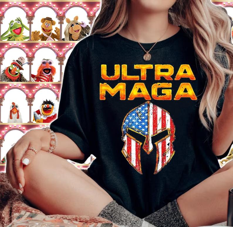 Ultra Maga Proud Ultra Maga Patriotic American 1776 T-Shirt