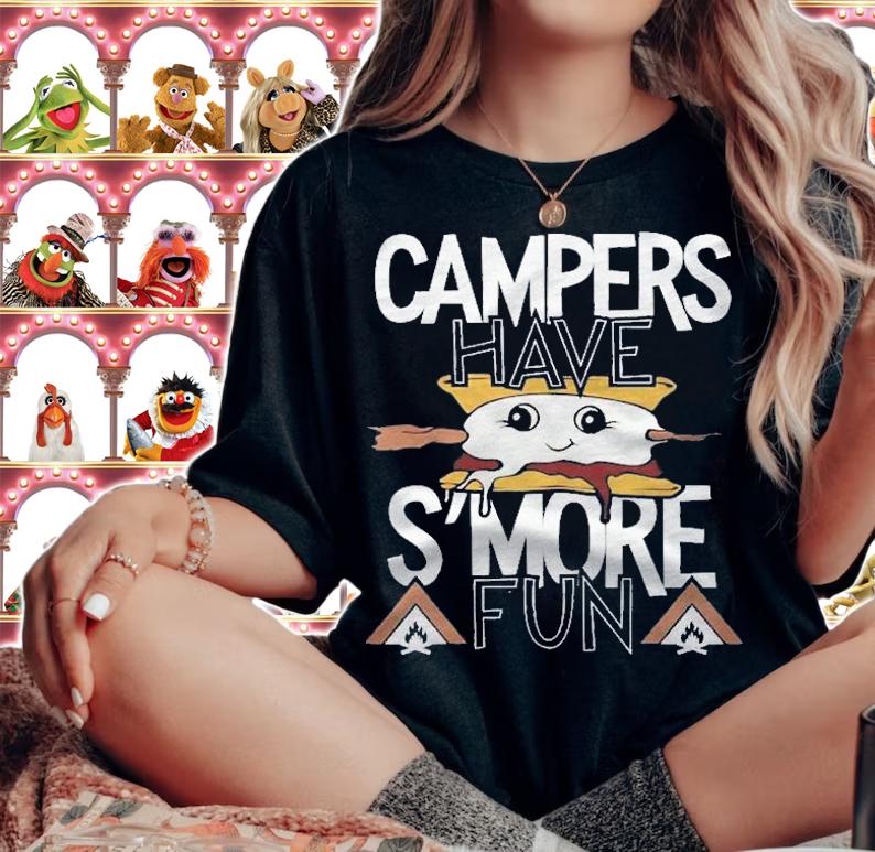 Campers Have Smore Fun Campfire Camping Shirt