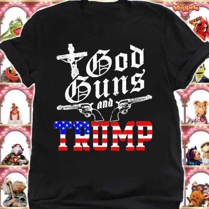 God Guns And Trump T-Shirt shirt