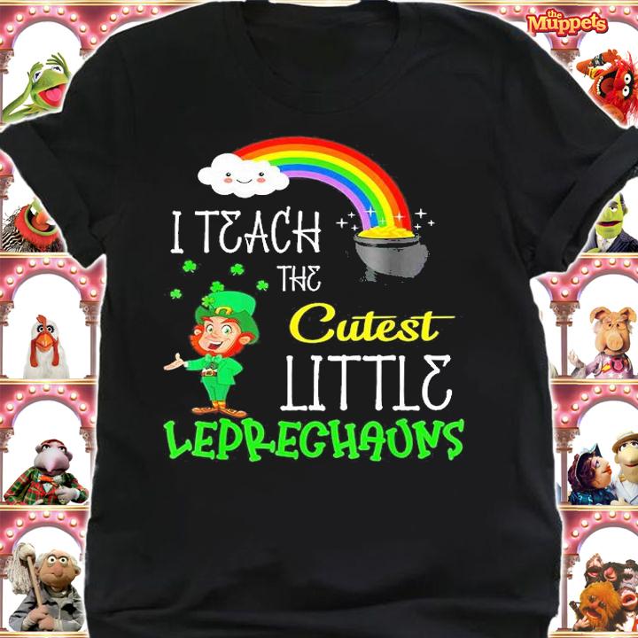 I Teach The Cutest Little Leprechauns School Cute T-Shirt shirt