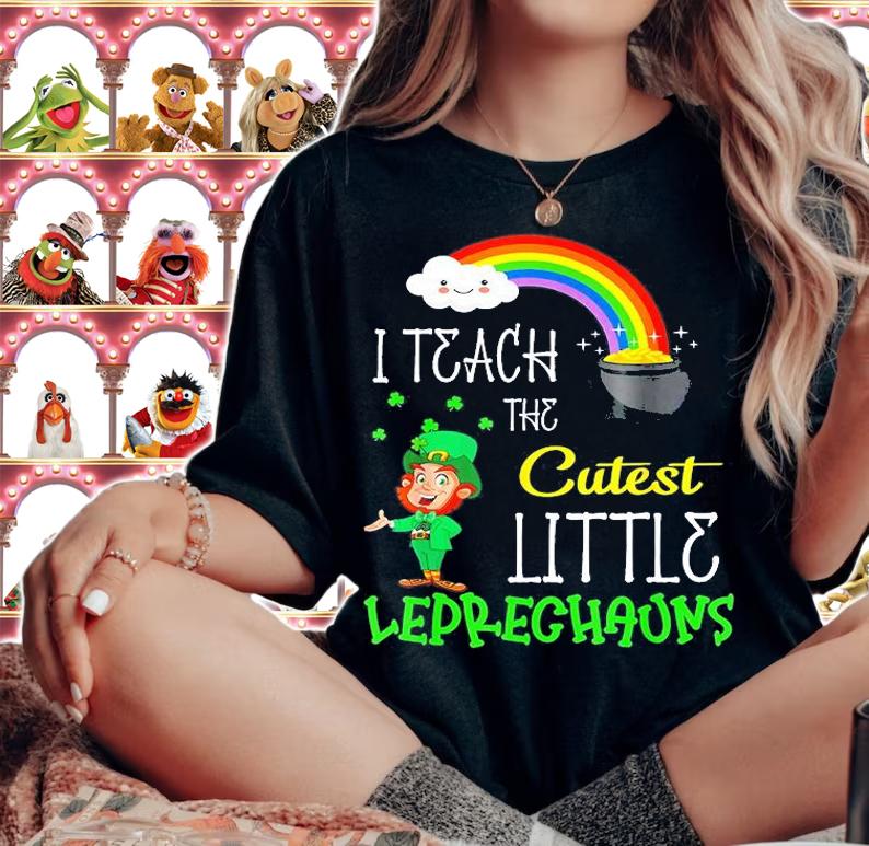 I Teach The Cutest Little Leprechauns School Cute T-Shirt woman shirt