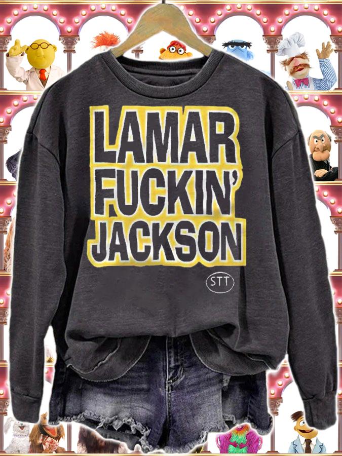 Lamar fuckin' Jackson T-shirt sweatshirt