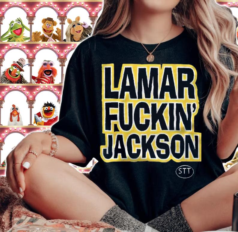 Lamar fuckin' Jackson T-shirt woman shirt