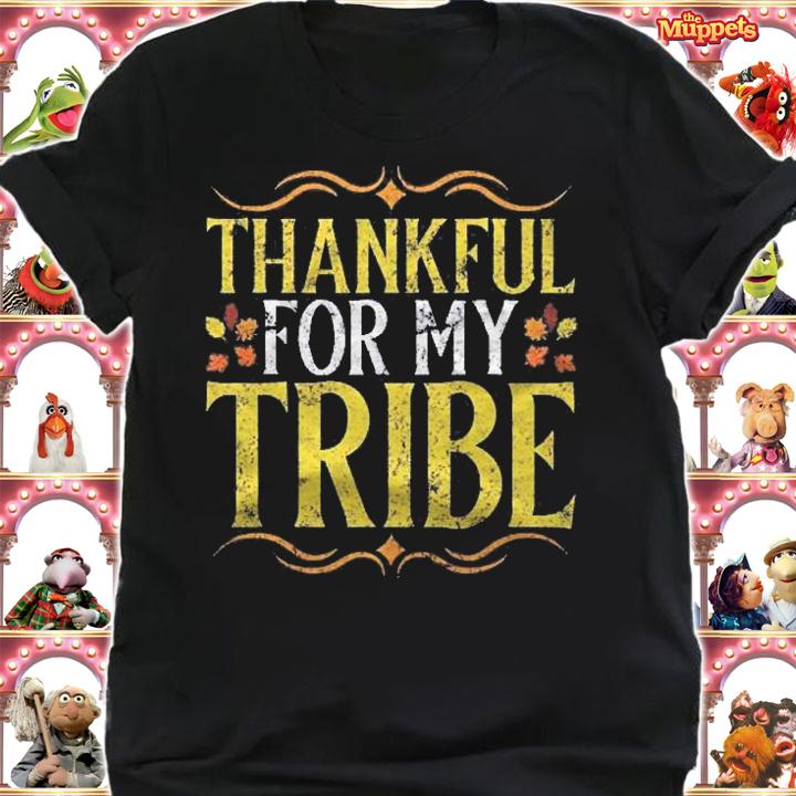 Thankful For My Tribe Fall Thanksgiving Gift Shirt shirt