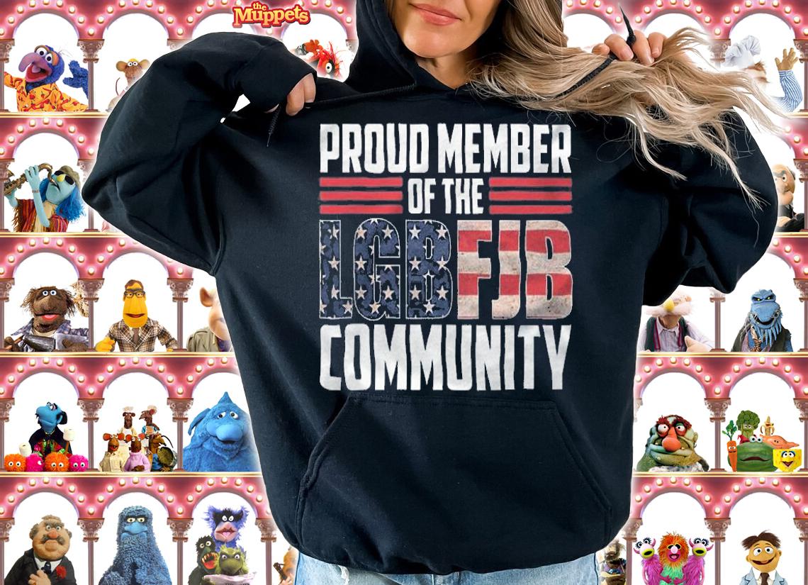 US Flag Republicans Proud Member Of LGBFJB Community, Let's Go Brandon T-Shirt hoodie