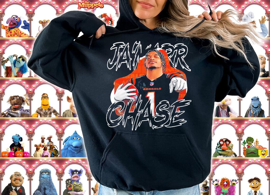 Cincinnati Bengals Ja_Marr Chase Carton 2022 T-Shirt hoodie