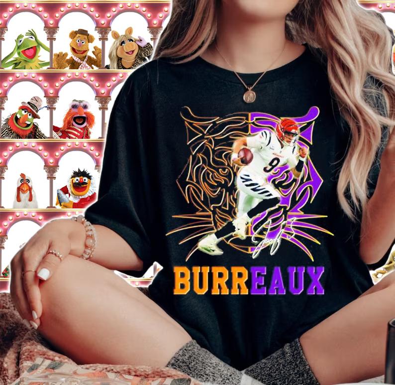 Cincinnati Bengals Joe Burrow Burreaux Signatures Shirt woman shirt