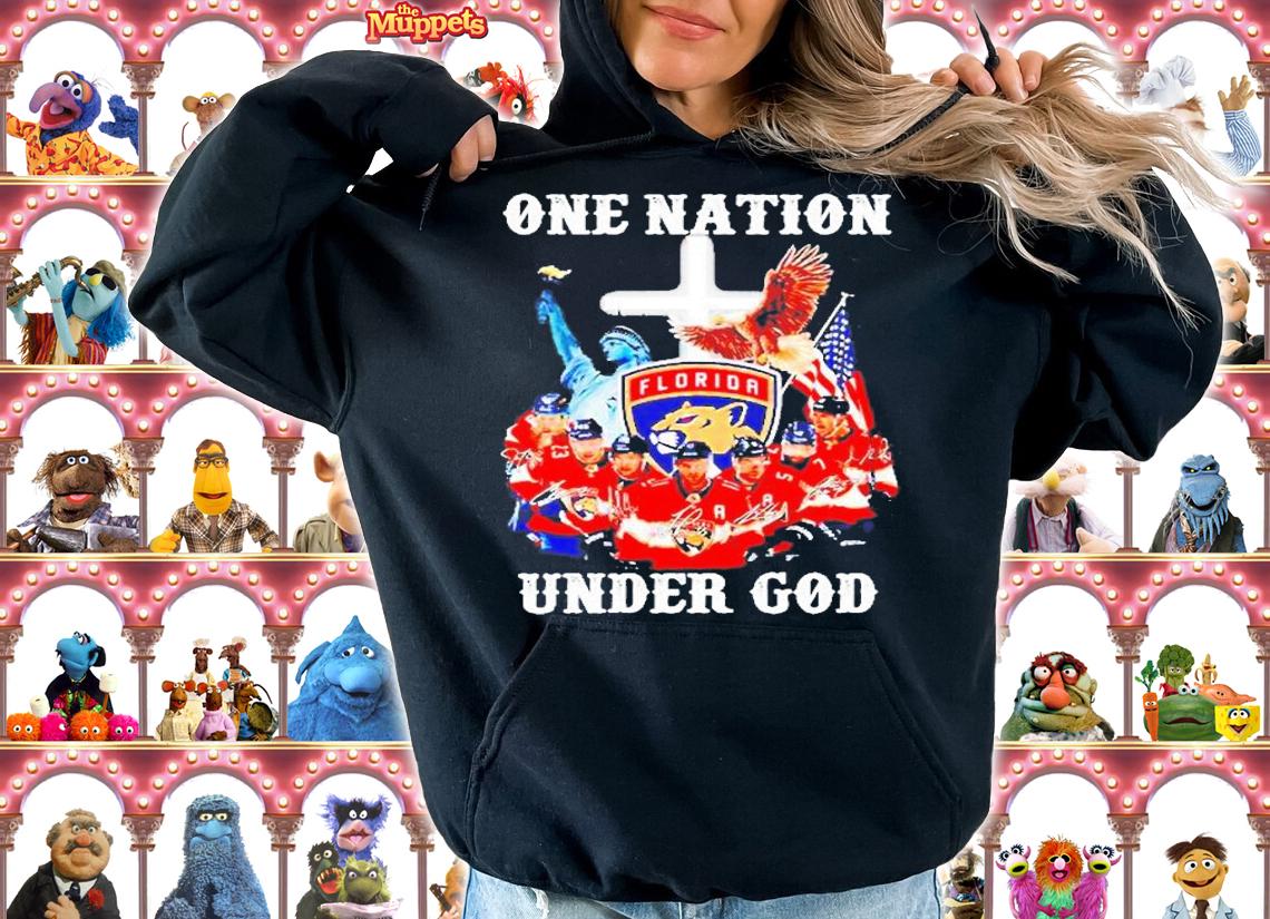 Florida Panthers One Nation Under God T-Shirt hoodie