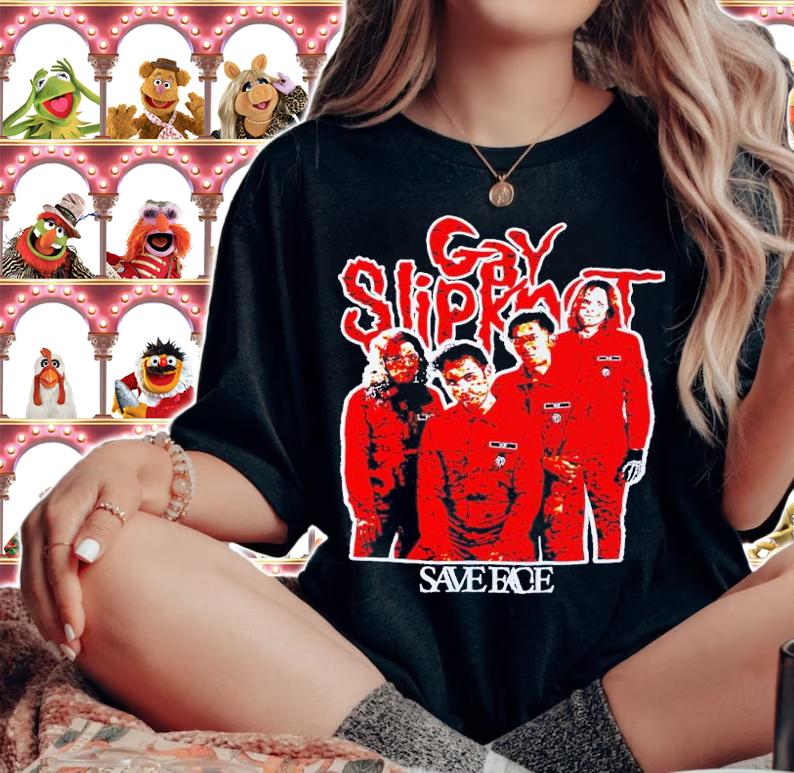 Gay Slipknot Save Face Shirt woman shirt