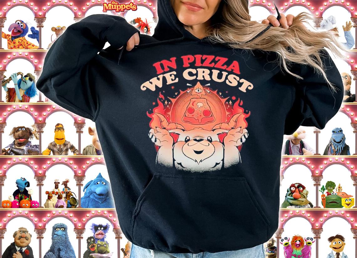 In Pizza We Crust Evil Creepy Baphomet Shirt