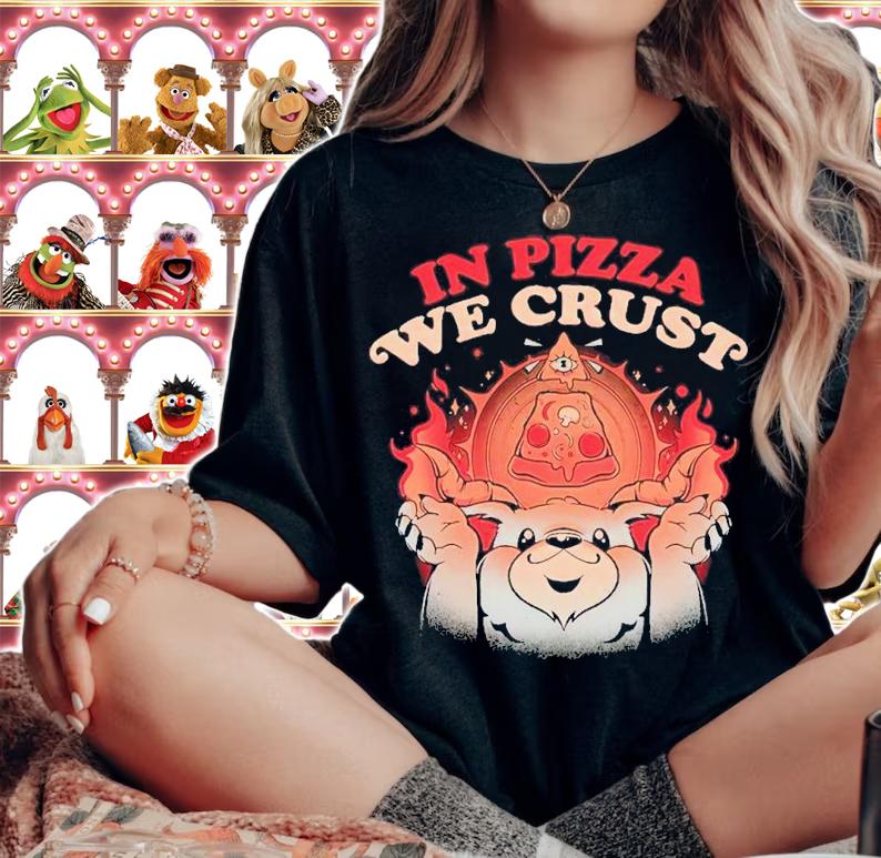 In Pizza We Crust Evil Creepy Baphomet Shirt