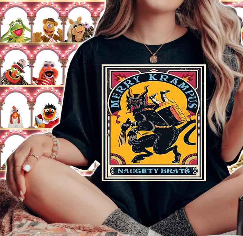 MERRY KRAMPUS T-Shirt woman shirt