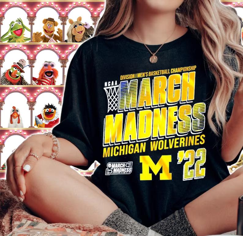 Michigan Wolverines NCAA March Madness Division I Men's Basketball Championship 2022 Shirt woman shirt