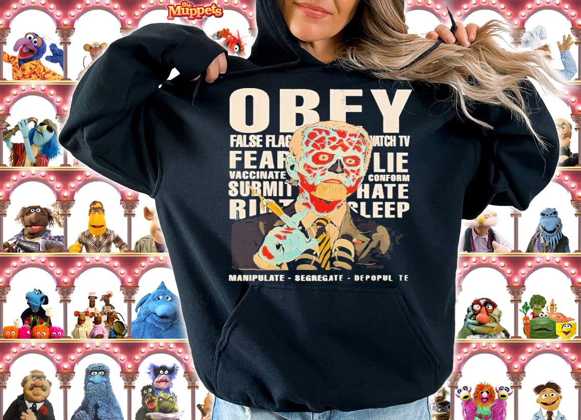 Obey False Flag Watch TV Shirt hoodie