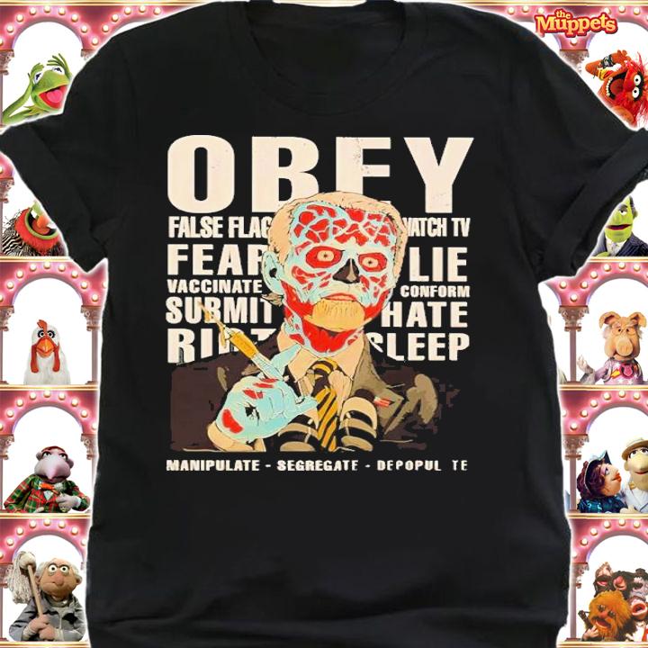Obey False Flag Watch TV Shirt shirt