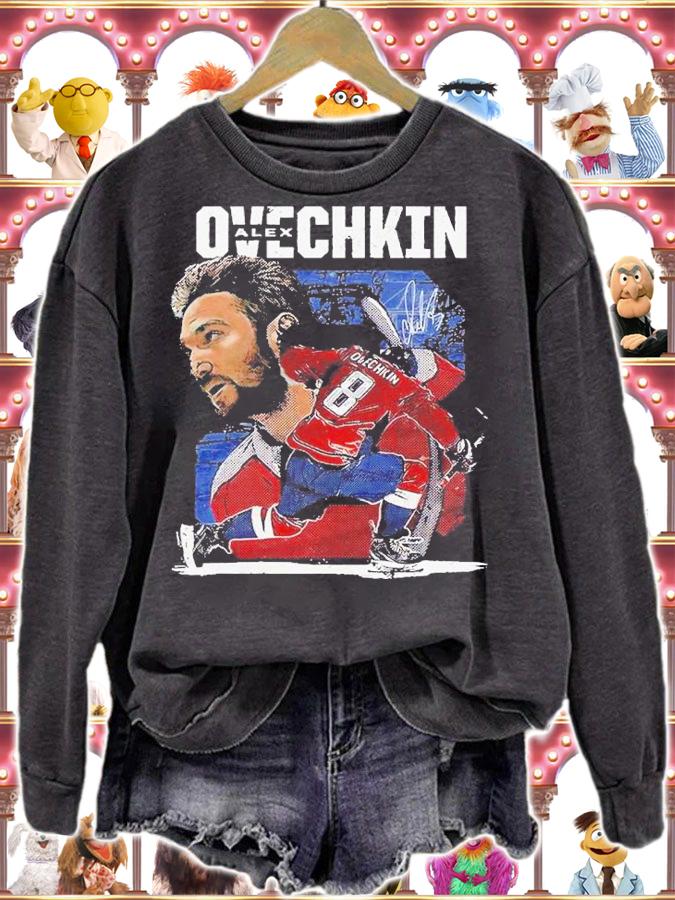 Ovechkin For Washington Capitals Fans Signatures Shirt sweatshirt