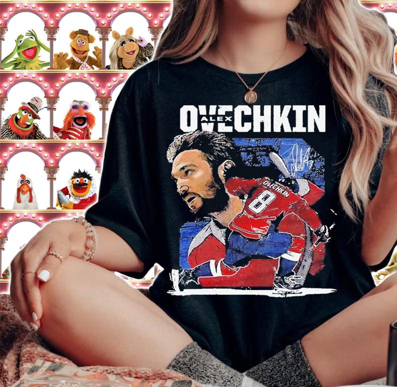 Ovechkin For Washington Capitals Fans Signatures Shirt woman shirt