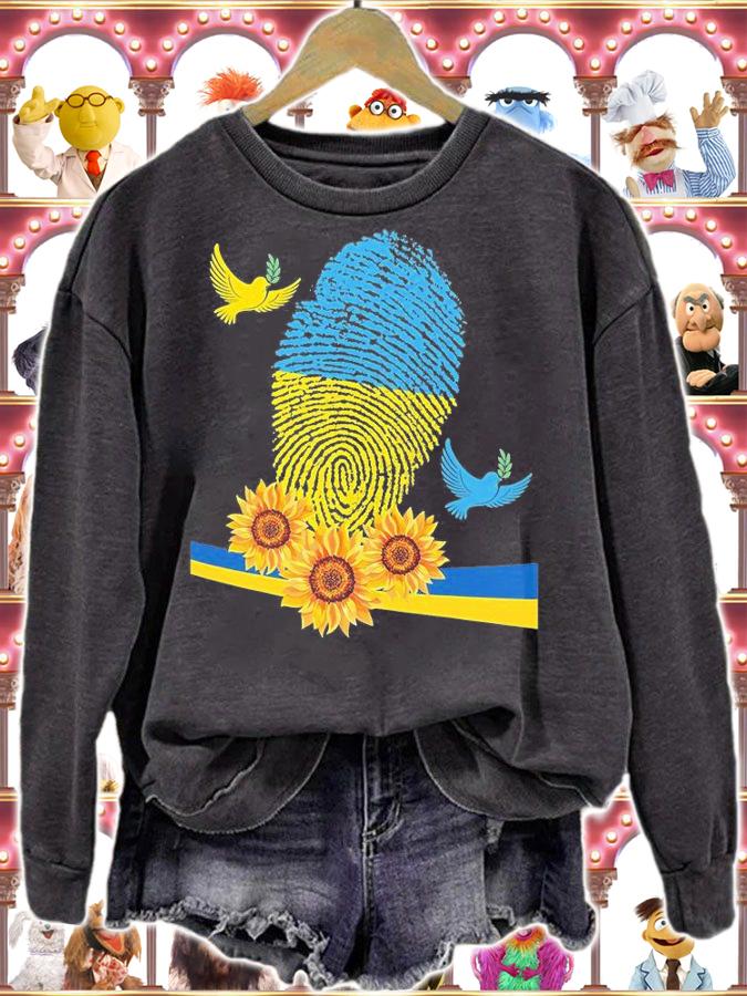 Ukraine Shirt Yellow And Blue Ukraine Colors, DNA Ukraine T-Shirt sweatshirt