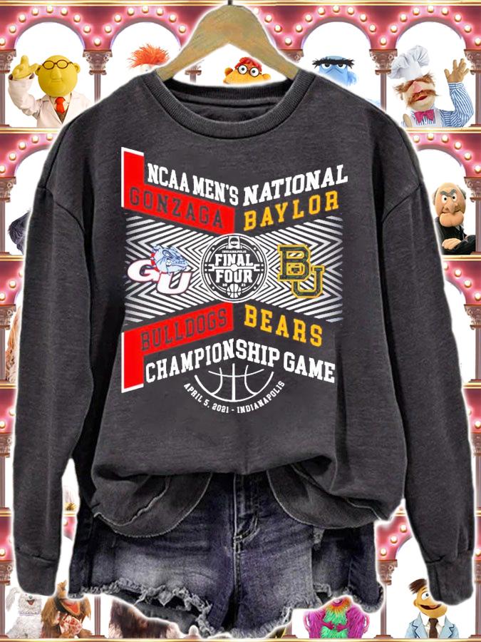 Baylor Bears vs Gonzaga Bulldogs 2021 National Championship NCAA Mens Basketball shirt sweatshirt