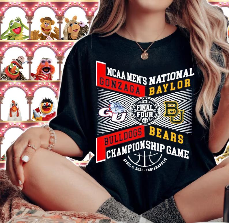 Baylor Bears vs Gonzaga Bulldogs 2021 National Championship NCAA Mens Basketball shirt woman shirt