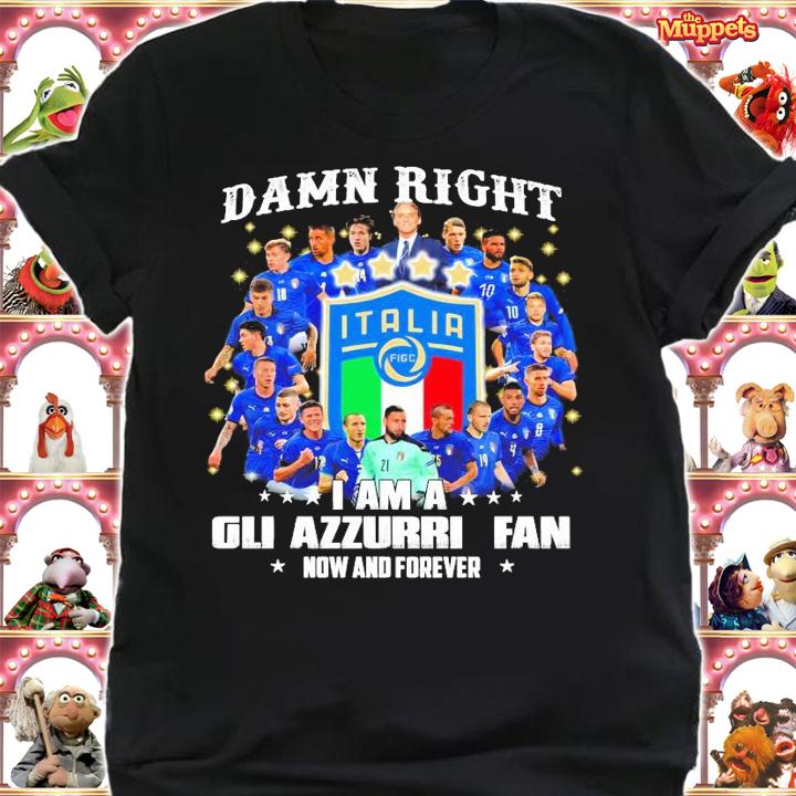 Damn right I am a Gli Azzurri fan Italia shirt
