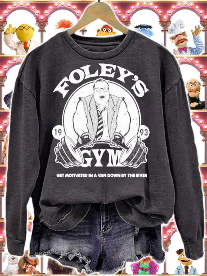Foley's Gym Get Motivated In A Van Down By River Shirt
