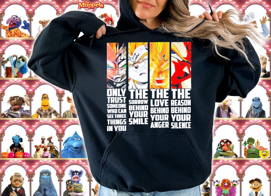Only trust someone who can see three things in you shirt