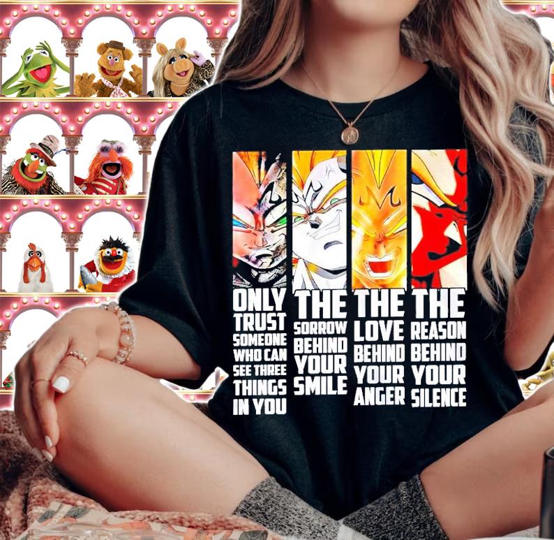 Only trust someone who can see three things in you shirt