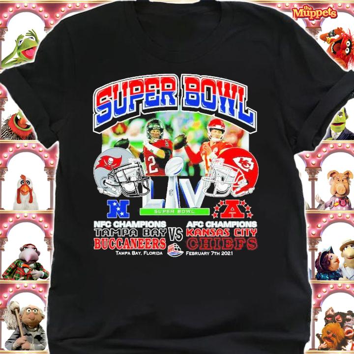 Super Bowl NFC Champions Tampa Bay Buccaneers vs Kansas City Chiefs shirt shirt