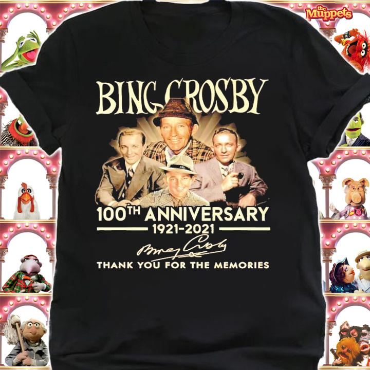 Bing Crosby 100th anniversary 1921-2021 signature shirt-standard-scale-4_00x