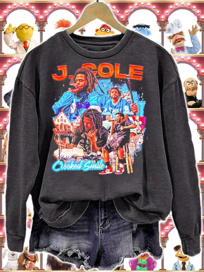Crooked Smile J Cole shirt sweatshirt