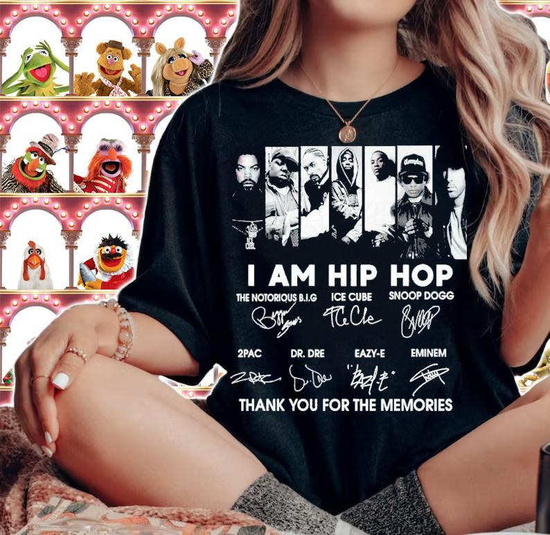 I Am Hip Hop Signatures Thank You For The Memories Shirt woman shirt