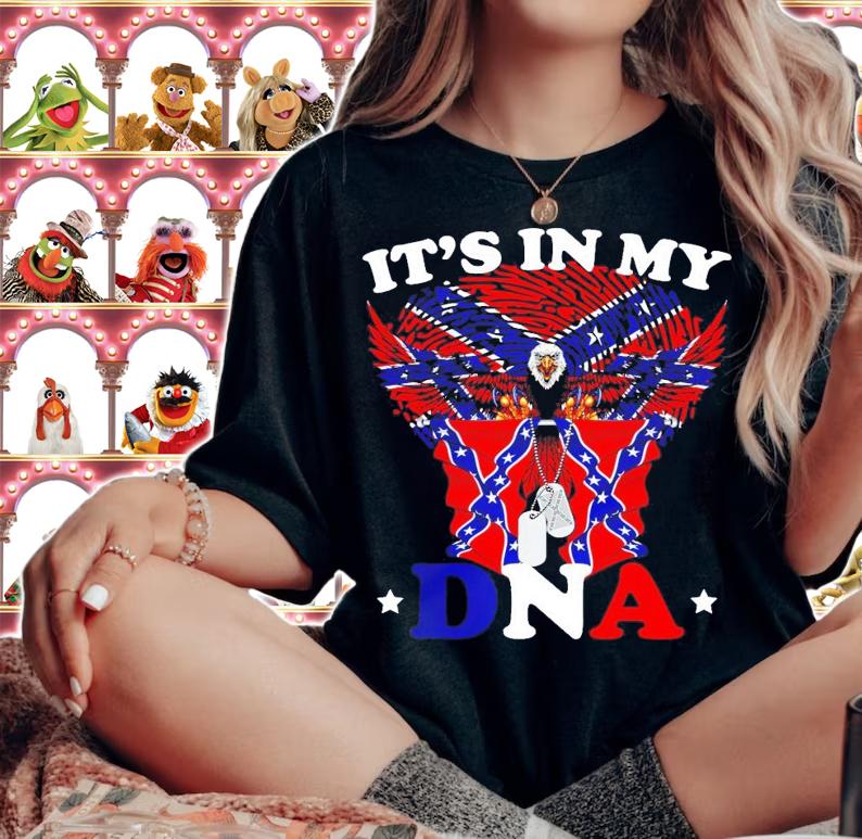 It's in my DNA Eagle America shirt woman shirt