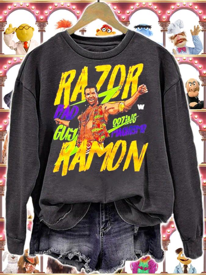 Razor Ramon Bad Guy shirt sweatshirt