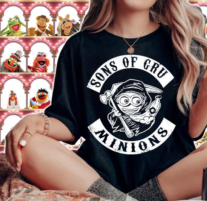 Sons Of Gru Minions T-Shirt woman shirt
