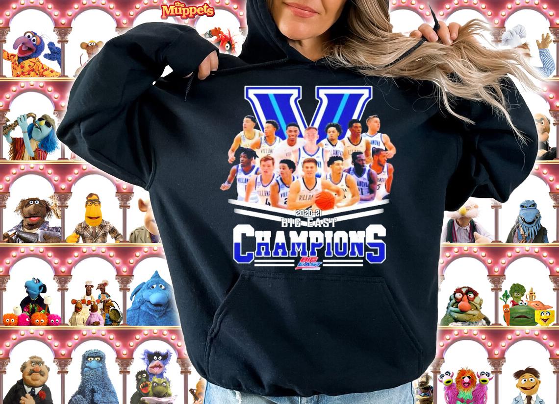 Villanova 2020-2021 Big East Champions shirt hoodie