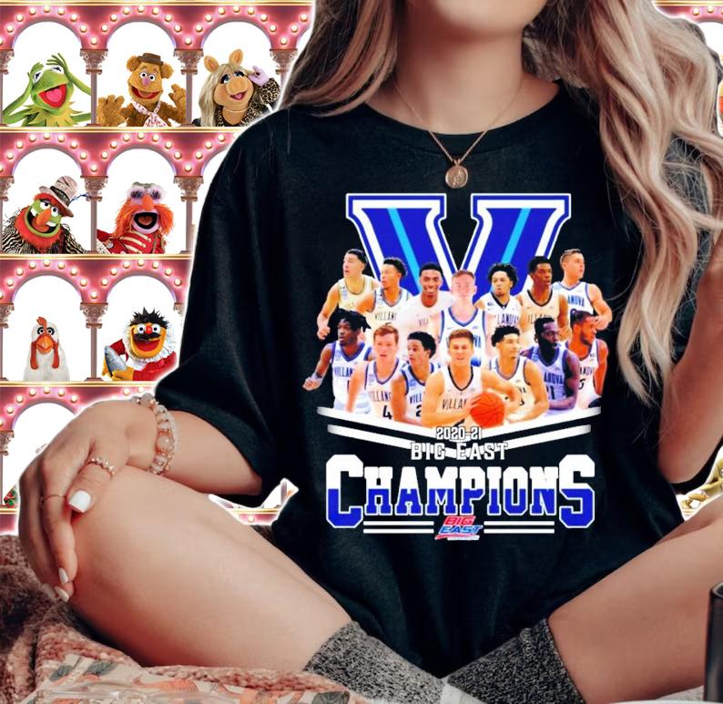 Villanova 2020-2021 Big East Champions shirt woman shirt