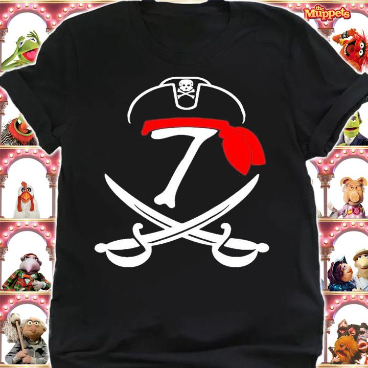 7th Pirate Birthday Party Theme shirt shirt