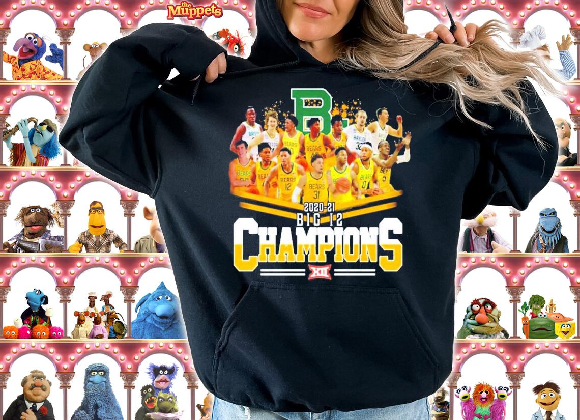 Bears Baylor 2020-2021 big 12 Champions shirt