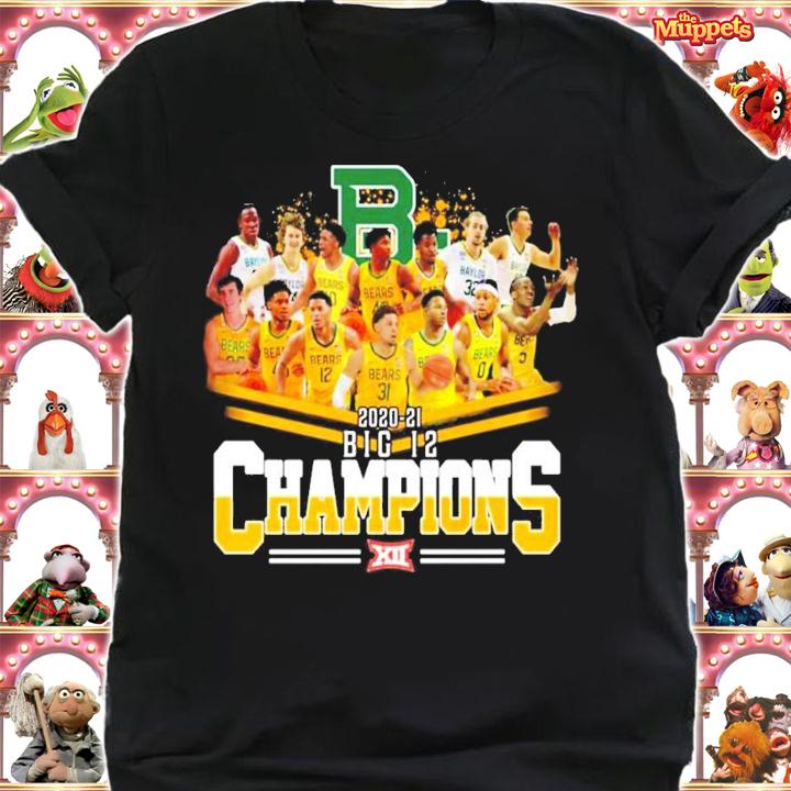 Bears Baylor 2020-2021 big 12 Champions shirt