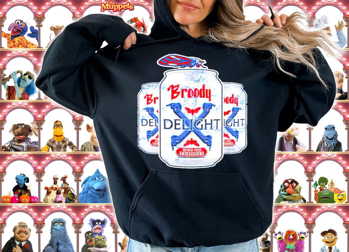 Broody X Delight brewed fresh underground shirt hoodie