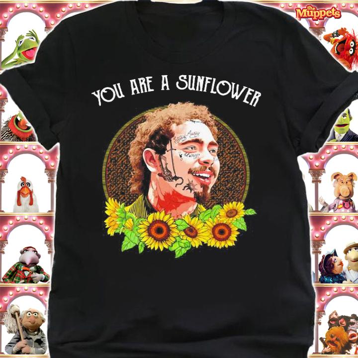 Post Malone You Are A Sunflower t-shirt shirt