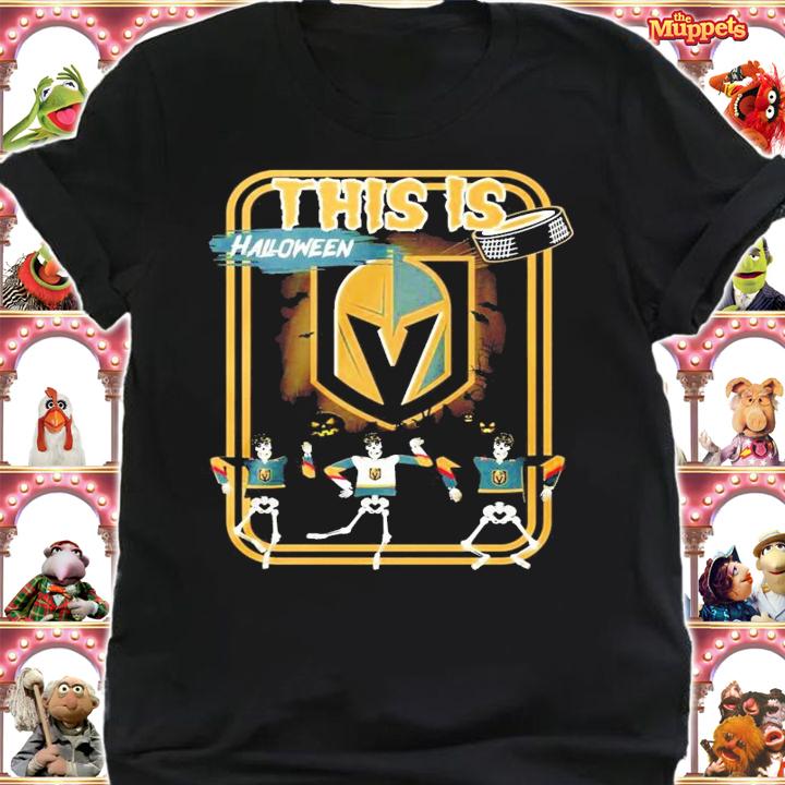 This is halloween Vegas Golden Knights shirt