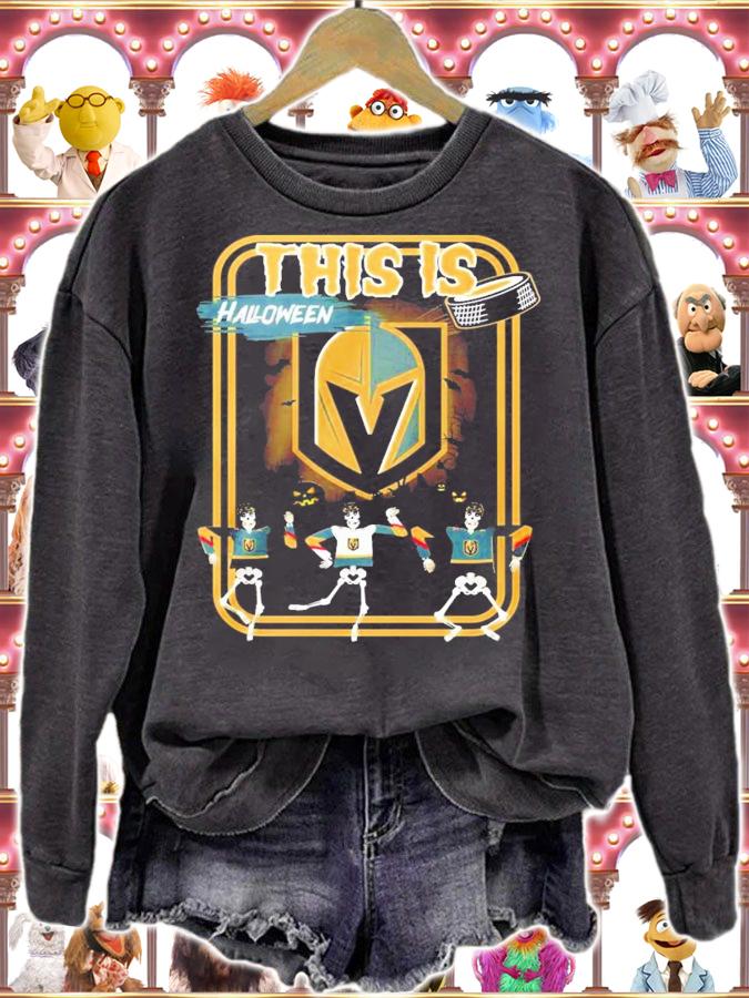 This is halloween Vegas Golden Knights shirt